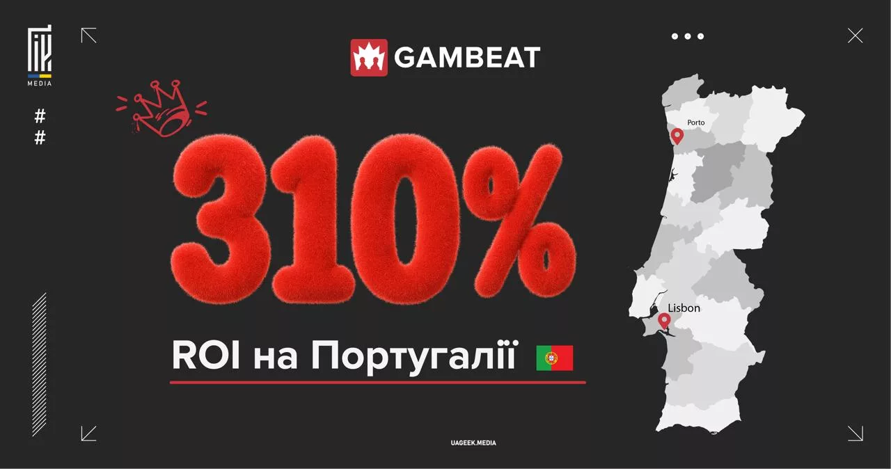 Кейс Gambeat: 310% ROI при заливі трафіку на гемблінг у Португалії через ASO