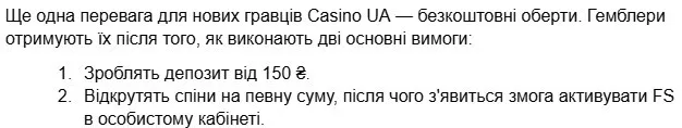 Bullet list example