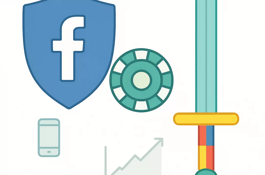 Порівняння Facebook та Google в арбітражі під гемблу у 2025 — ефективність трафіку по Tier-1 і LATAM