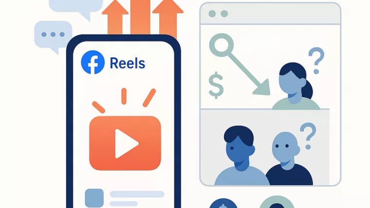 Reels у Facebook — багато переглядів, мало результатів