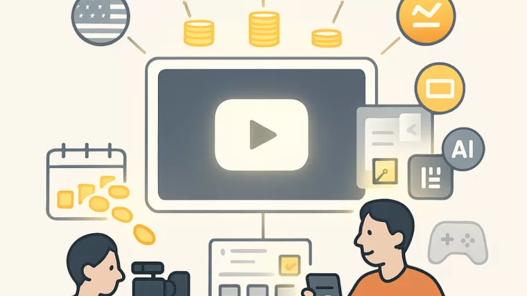 YouTube у буржі: прибуткові ніші, RPM і монетизація у 2025