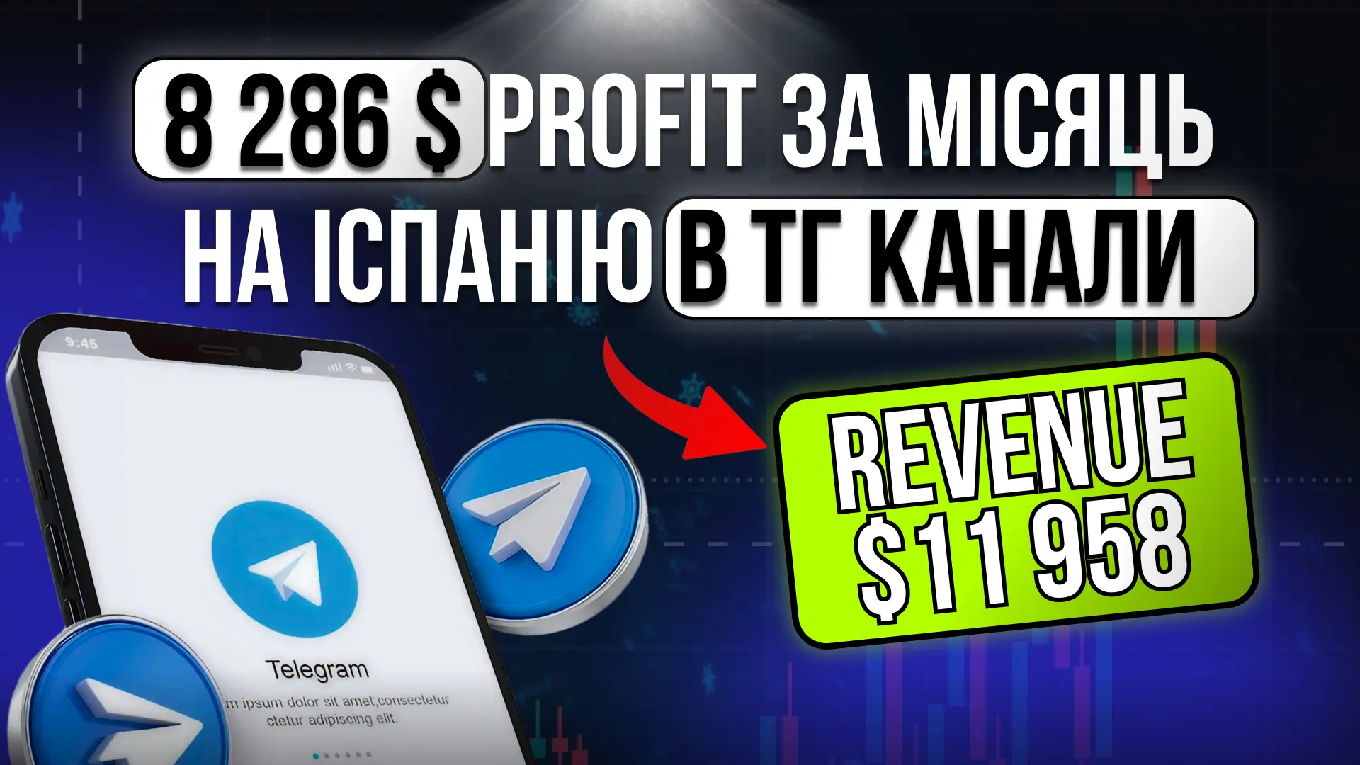 Affiliate marketing case study Telegram traffic