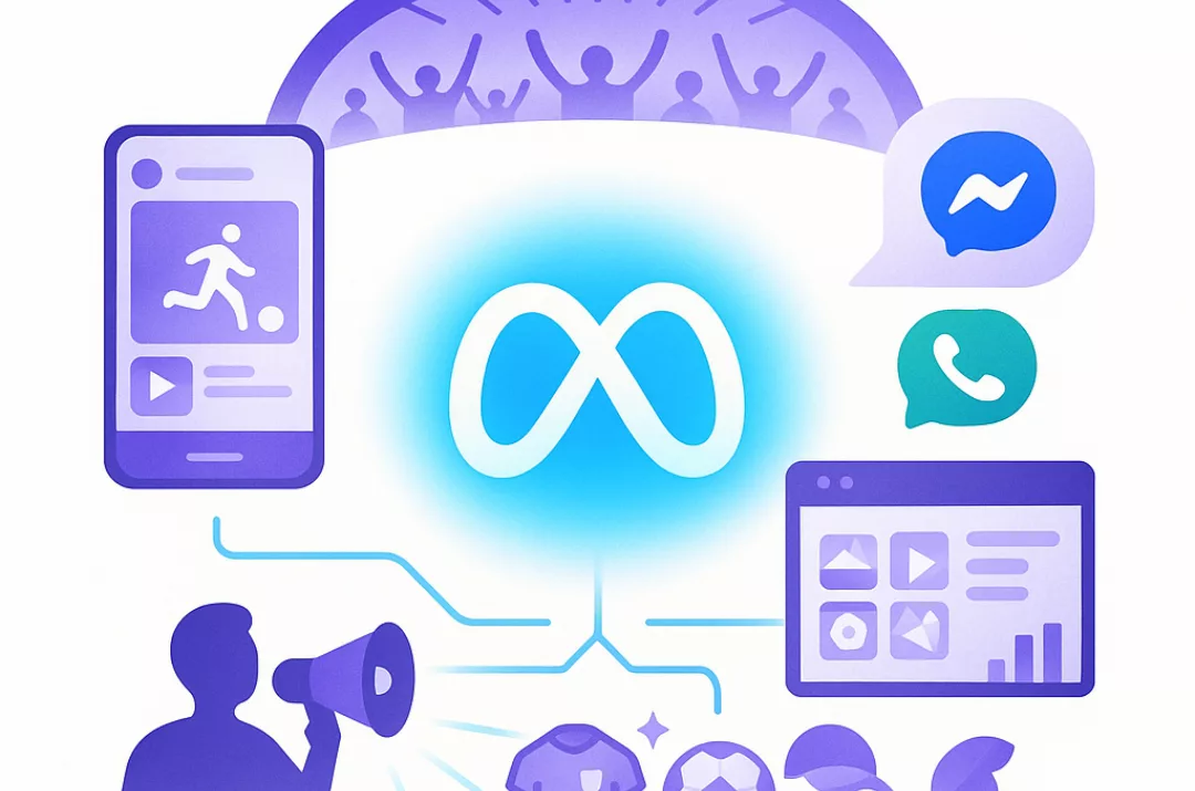 «Meta робить ставку на спорт — фанати у Facebook, Instagram і WhatsApp»