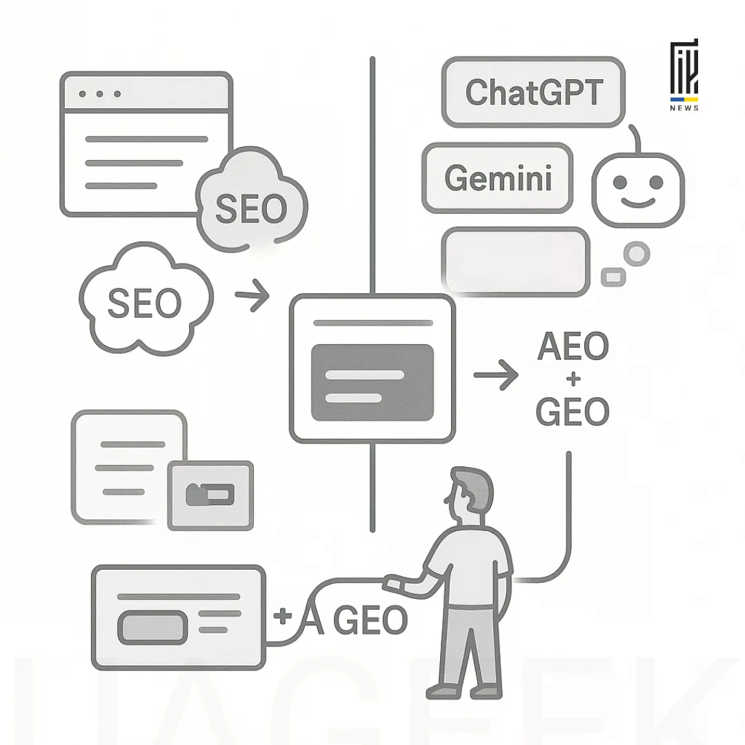 GEO та AEO — новий рівень SEO в епоху штучного інтелекту