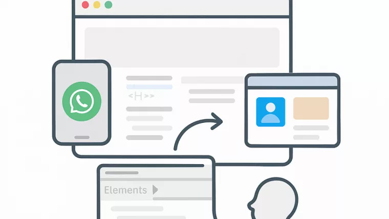 Обхід верифікації WhatsApp при прив’язці фанпейджу у Facebook.