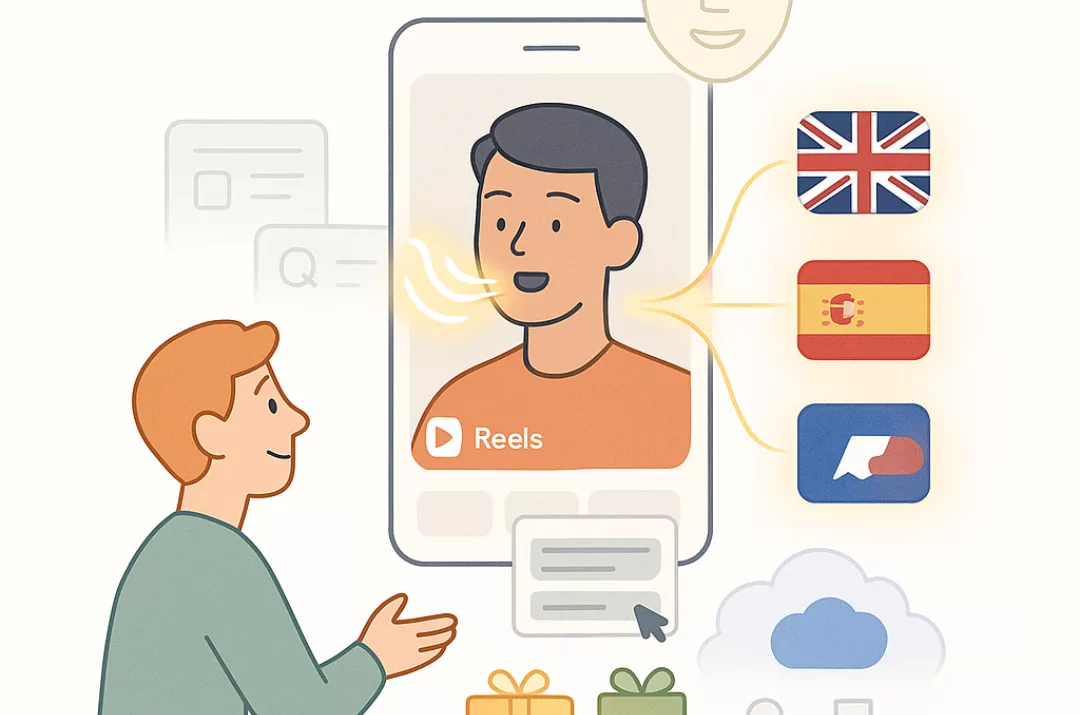 Reels без мовних бар’єрів завдяки AI-Translations від Meta