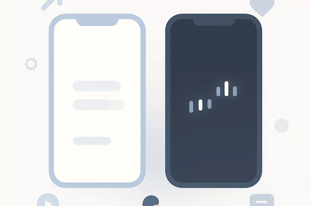 Прогрів у TikTok — білий проти сірого