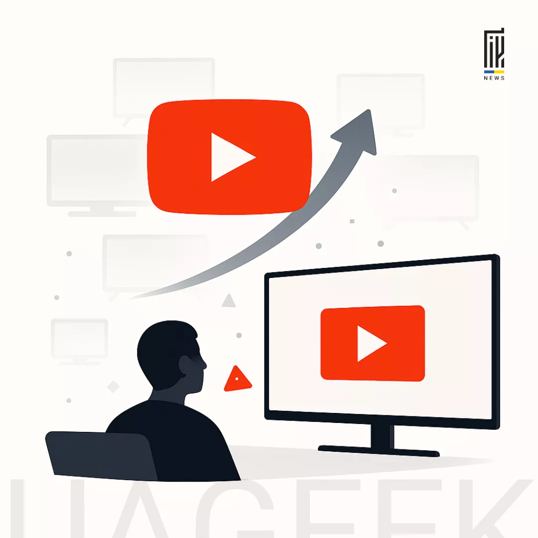 YouTube став найбільшим медіамайданчиком США у 2025 році
