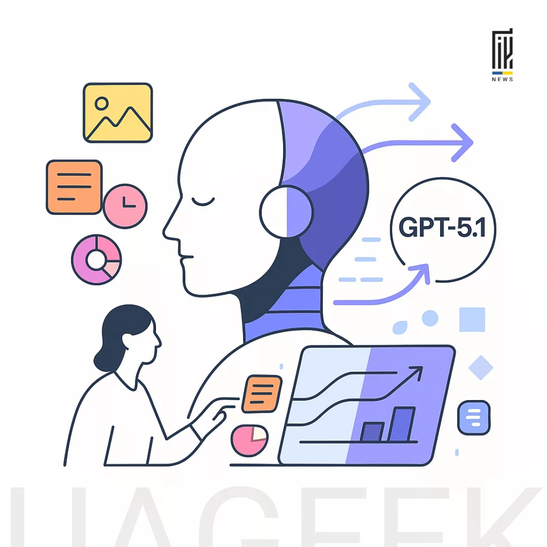 GPT-5.1 — нове покоління ШІ з адаптивною логікою та режимами Instant і Thinking.